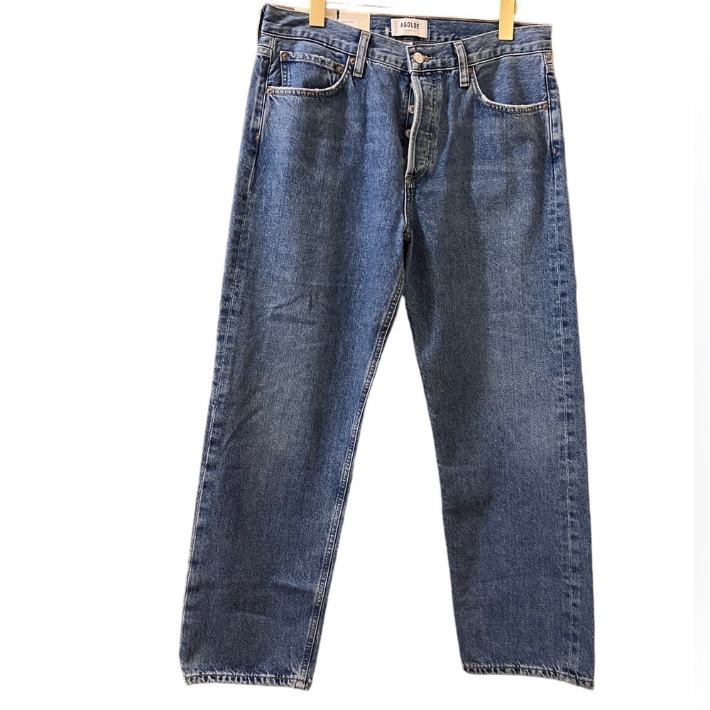 Agolde Jeans Wyman Straight Leg‎ Low Rise Classic 90s Sz 28 - Picture 2 of 9